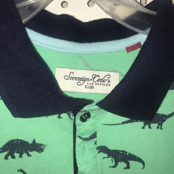 Boys Sovereign Code Dino shirt - Picture 2 of 3